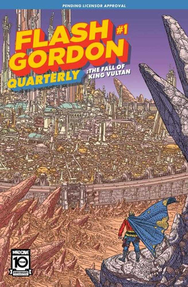 Flash Gordon Quarterly #1 Portada B Filya Bratukhin