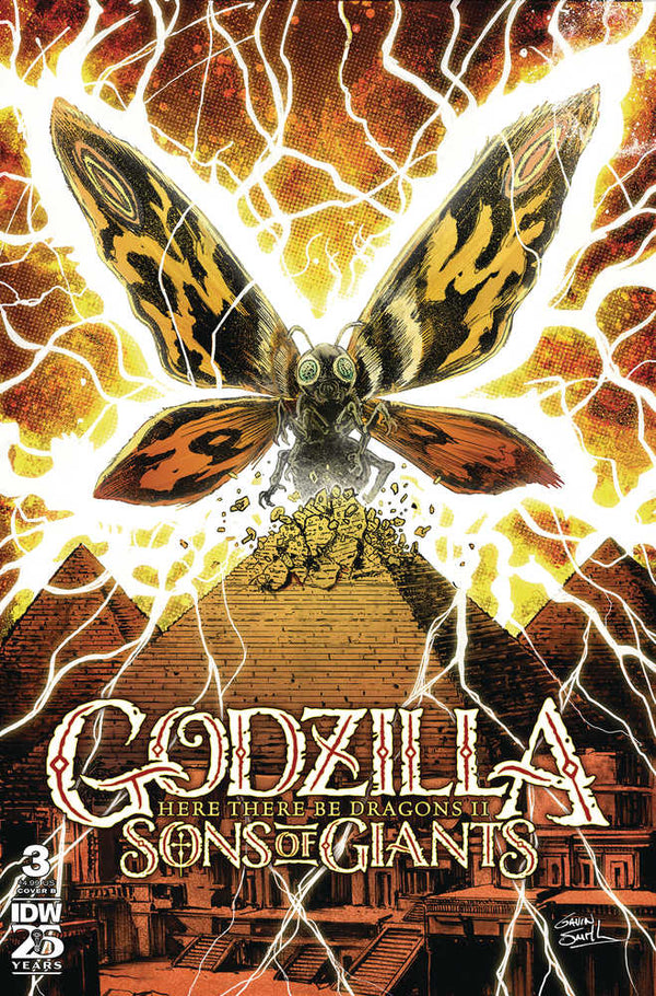 Godzilla Here There Be Dragons II Sons Of Giants #3 Cover B