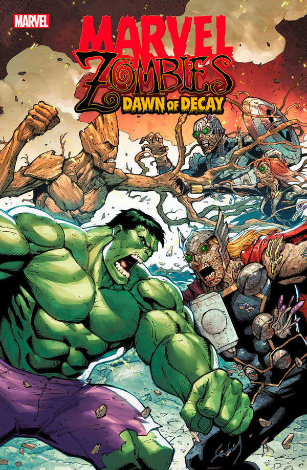 Marvel Zombies: Dawn Of Decay #1 Variante de Ron Lim