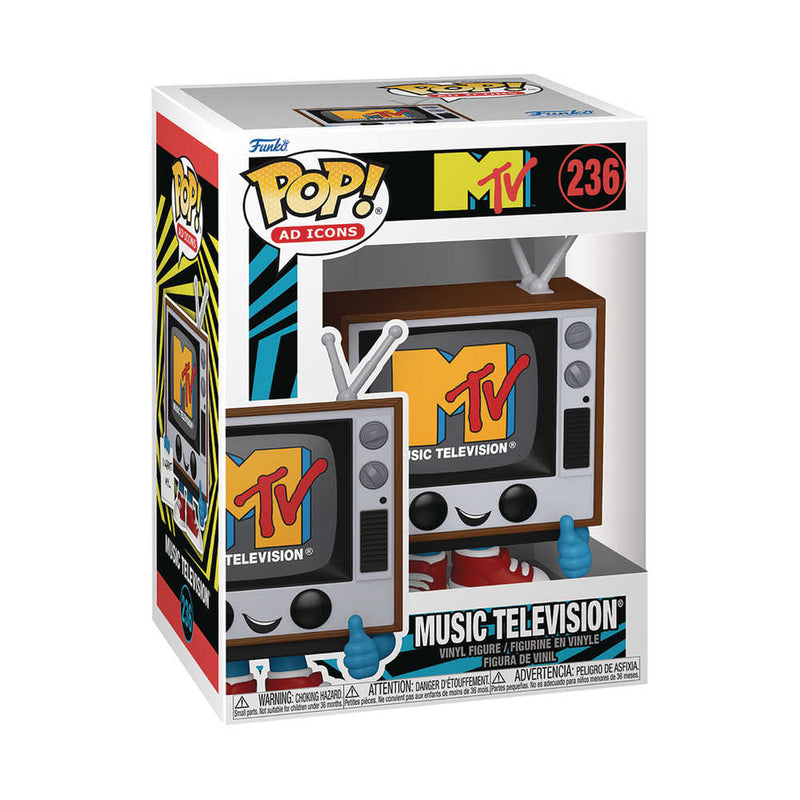 Pop Ad Icons Mtv Mtv Logo Vinyl Figure