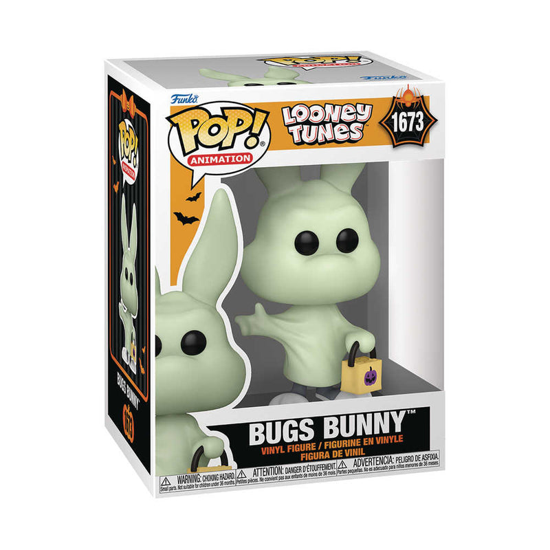 Pop Animación Looney Tunes Halloween Bugs Bunny Fantasma Vinilo F