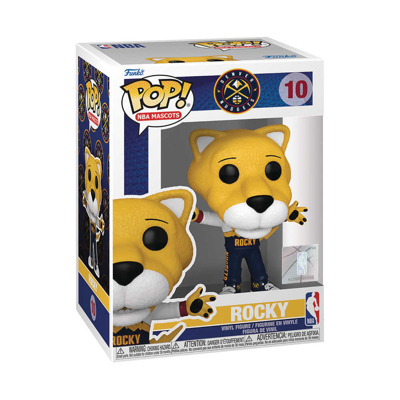 Pop Nba Mascots Denver Rocky Vinyl Figure