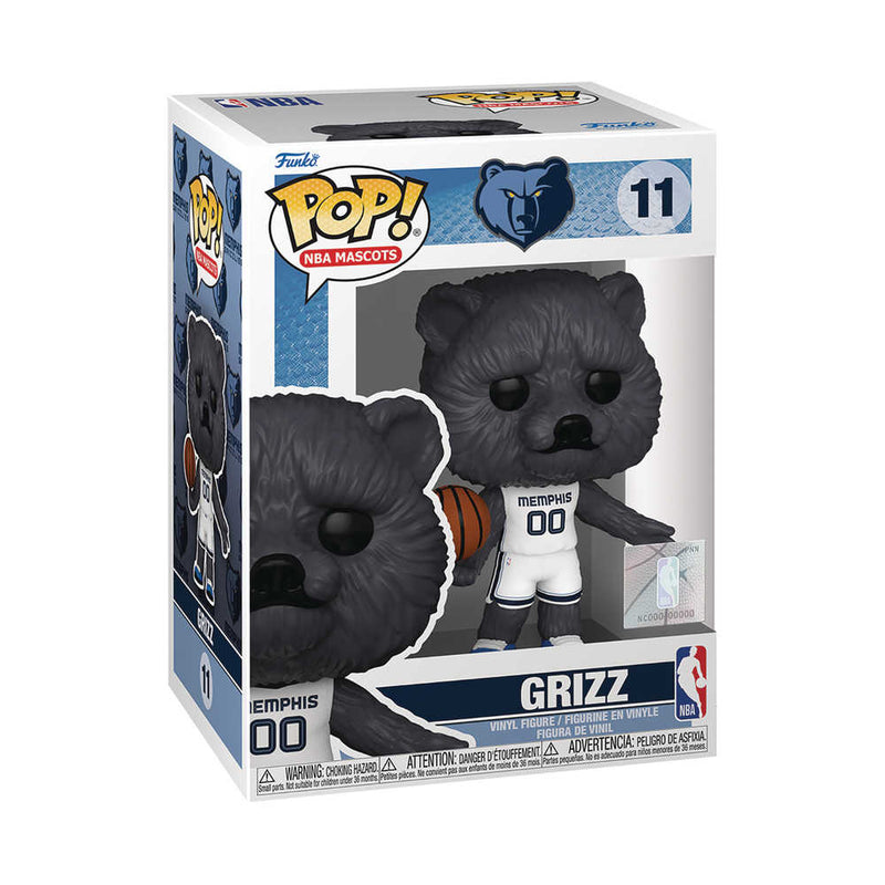 Pop Nba Mascots Memphis Grizz Vinyl Figure