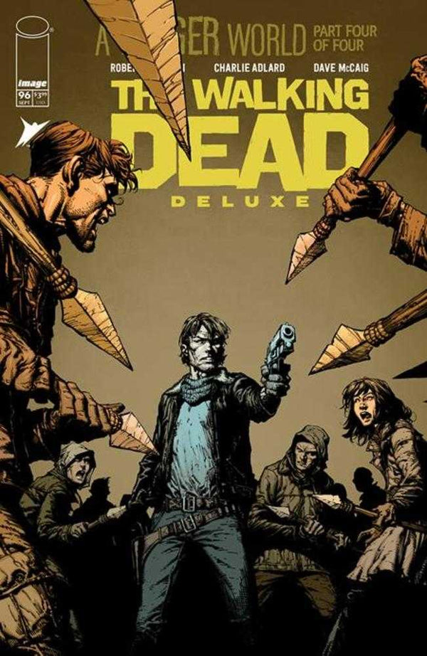 Walking Dead Deluxe #96 Portada A David Finch y Dave Mccaig (para adultos)