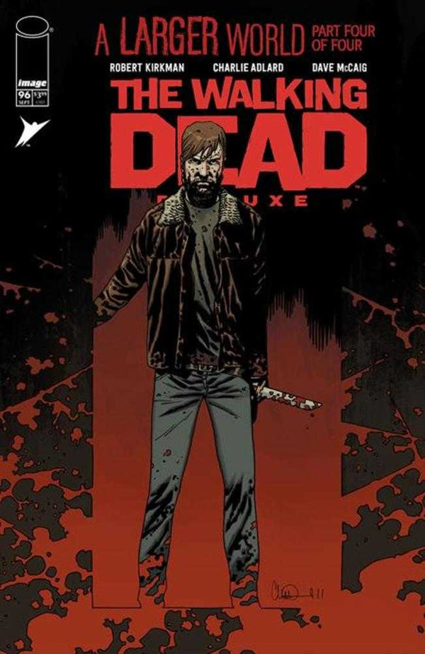 Walking Dead Deluxe #96 Portada B Variante de Charlie Adlard y Dave Mccaig (para adultos)