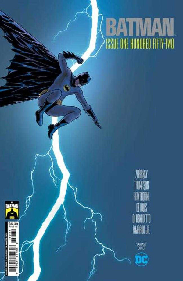 Batman n.° 152, portada F, Nicola Scott, variante de cartulina del 85.° aniversario de Batman (Absolute Power)