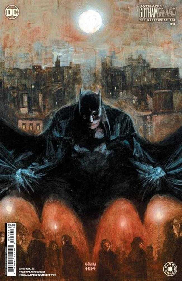 Batman Gotham By Gaslight The Kryptonian Age #4 (de 12) Portada B Martin Simmonds Variante de cartulina