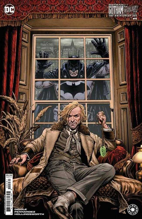 Batman Gotham By Gaslight The Kryptonian Age #4 (de 12) Portada C Chris Weston Variante de cartulina