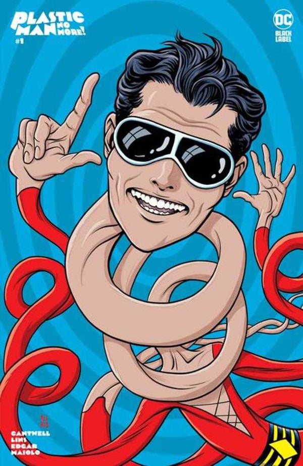 Plastic Man No More #1 (de 4) Portada B Michael Allred Variante (para adultos)