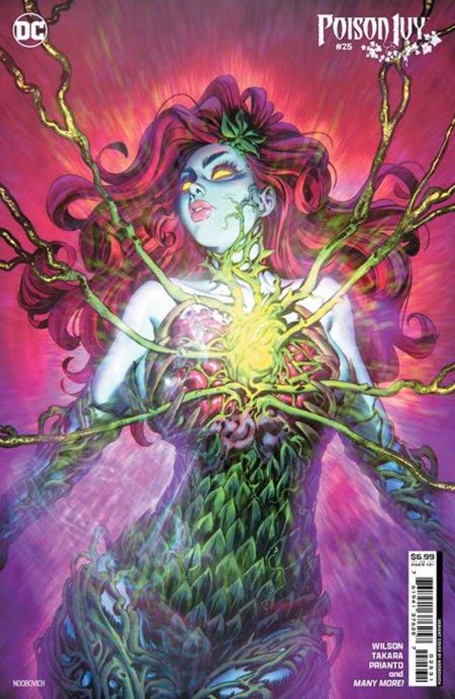 Variante de cartulina Noobovich de Poison Ivy n.° 25, portada B