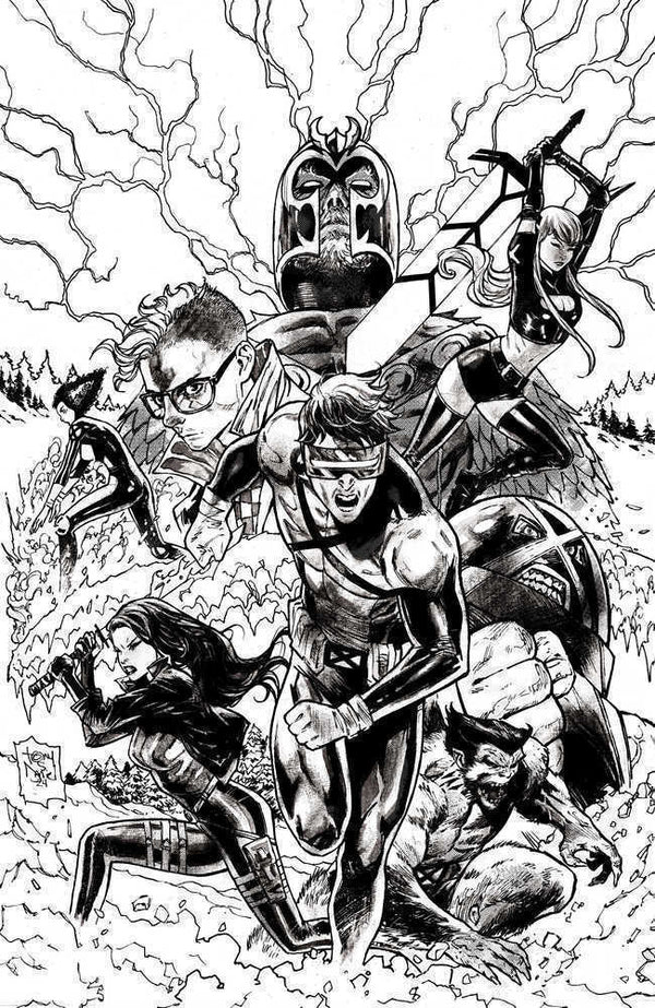 SDCC 2024 X-Men #1 Tony Daniel Bw Previews Exclusive Variant Edition