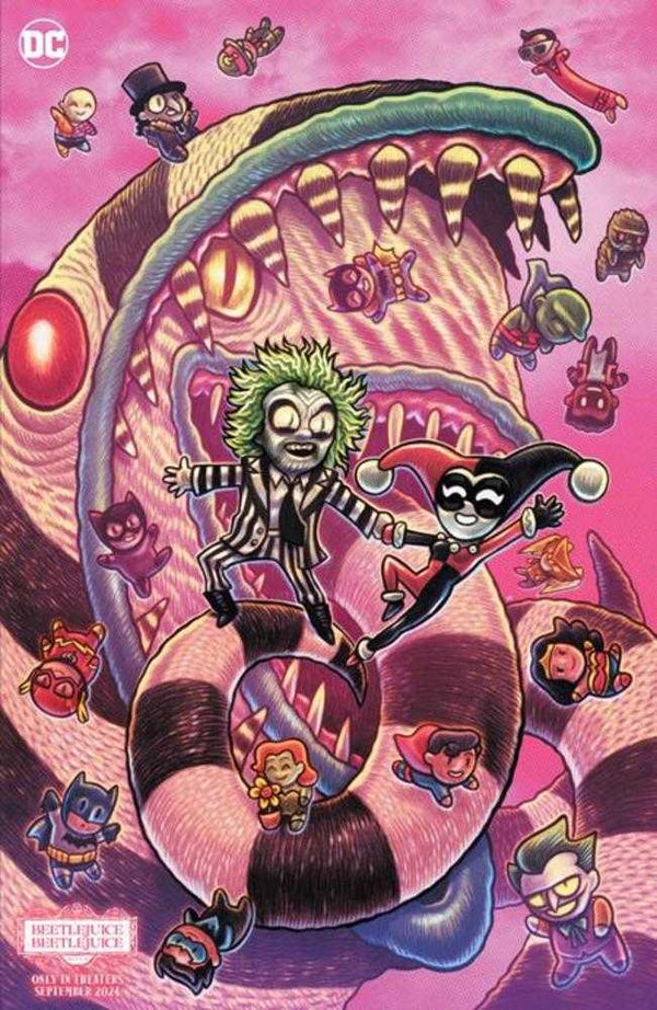 Gotham City Sirens #2 (de 4) Portada G Dan Hipp Beetlejuice Cartulina Variante