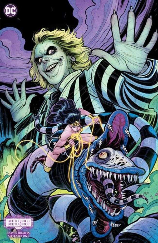 Wonder Woman #12 Portada G Elizabeth Torque y Sabine Moss Variante de cartulina Beetlejuice (Absolute Power)