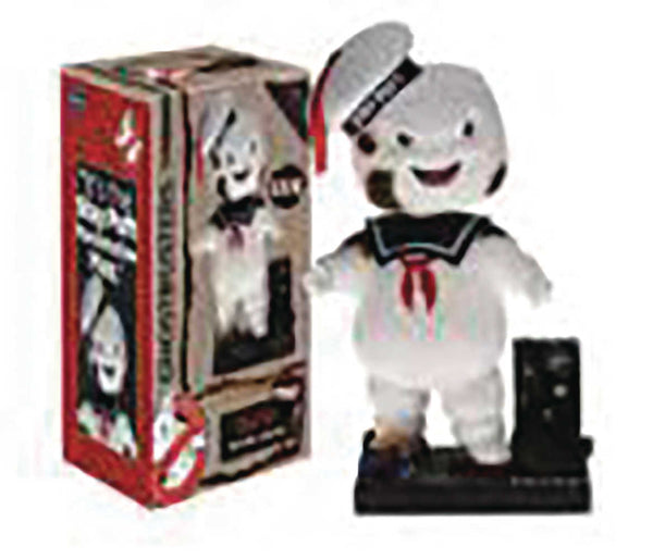 Figura cabezona quemada Stay Puft de los Cazafantasmas