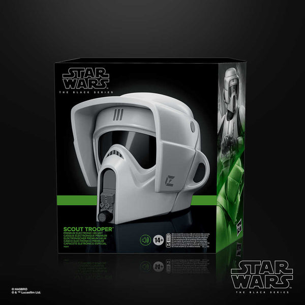 Casco electrónico de soldado explorador de Star Wars Black Series