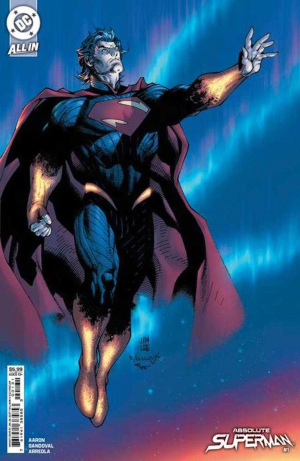 Variante de cartulina Jim Lee de Absolute Superman n.° 1, portada C