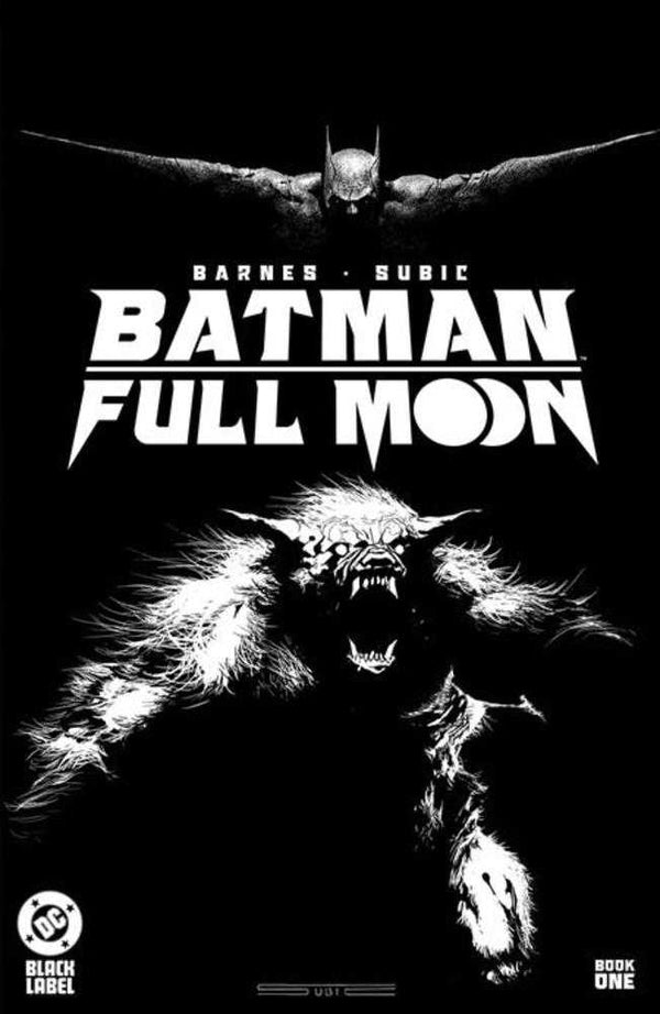 Batman Full Moon #1 (de 4) Portada A Stevan Subic Glow-In-The-Dark (para adultos)