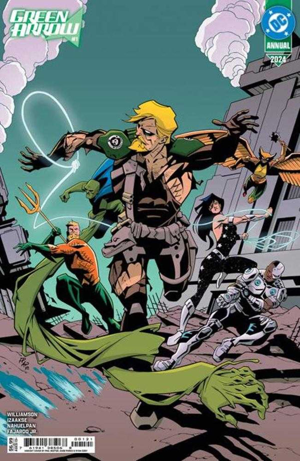 Green Arrow 2024 Annual #1 (One Shot) Portada B Variante de cartulina Phil Hester