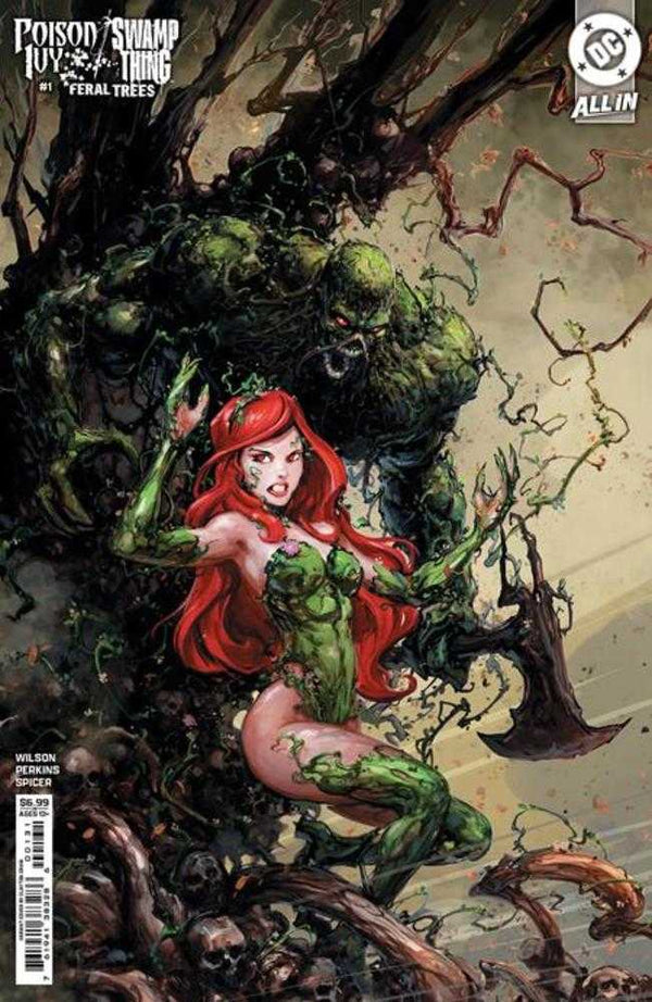 Poison Ivy Swamp Thing Feral Trees #1 (One Shot) Cover C Clayton Crain Card Stock Variant