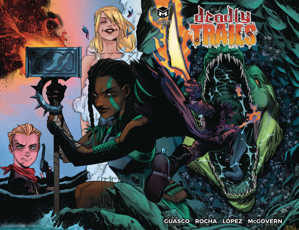 Deadly Trails #3 (Of 5) Cover A Rocha