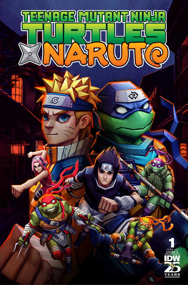 Teenage Mutant Ninja Turtles X Naruto