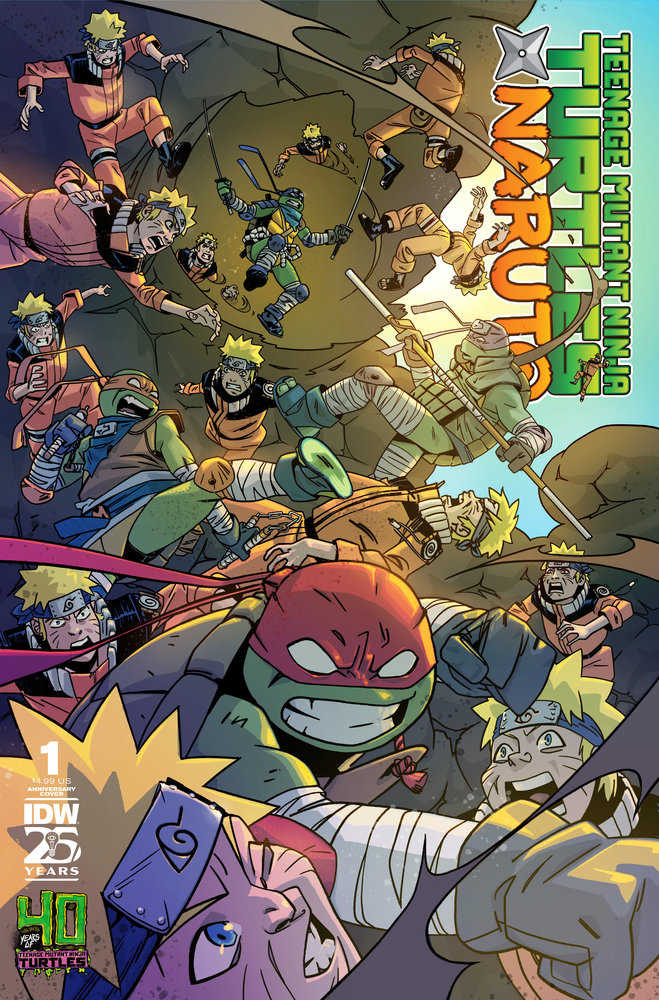 Teenage Mutant Ninja Turtles X Naruto