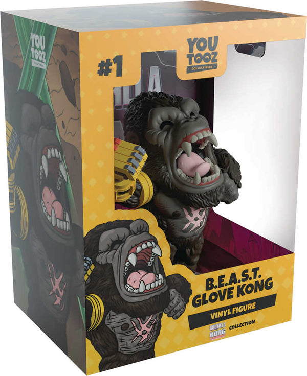 Figura de vinilo de Godzilla X Kong Beast Glove Kong de Youtooz