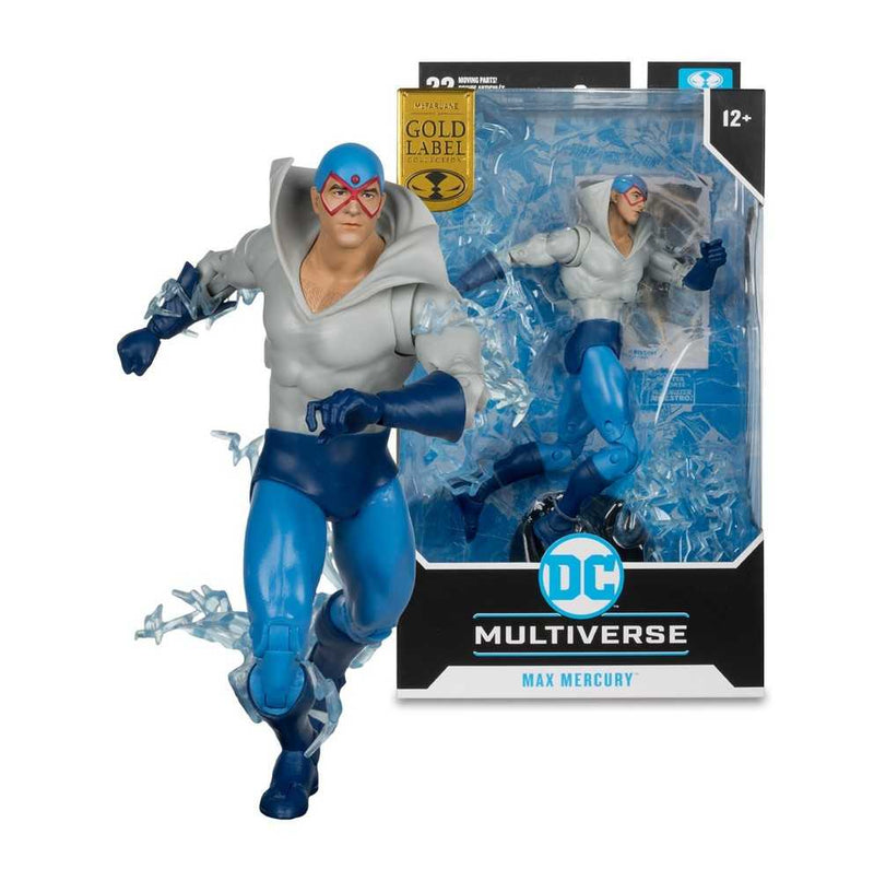 DC Multiverse 7" - Max Mercury (Etiqueta dorada)