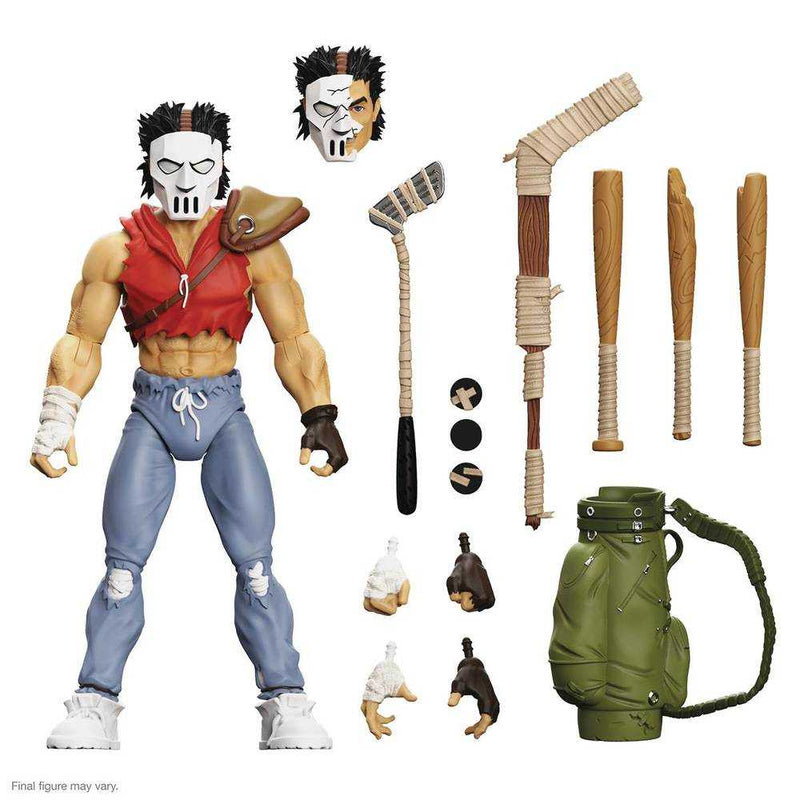 Figura de acción de Casey Jones (Mirage) de las Tortugas Ninja mutantes adolescentes de Ultimates, oleada 10