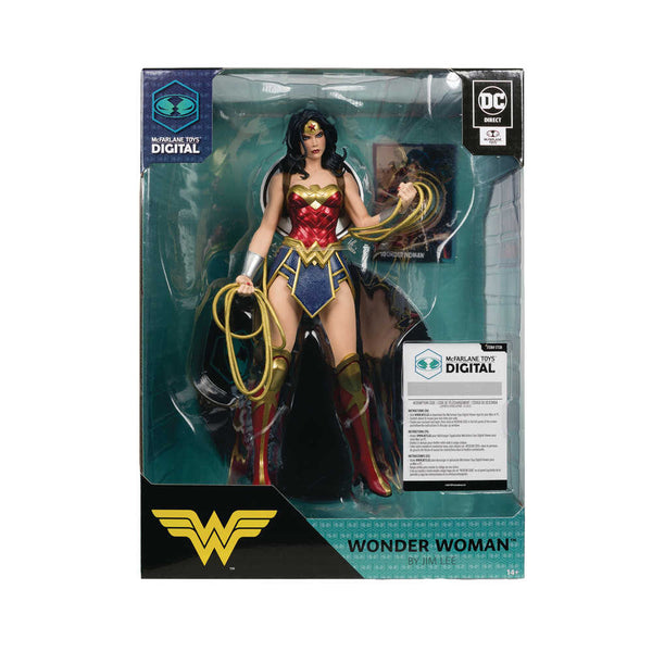 Estatua de 12 pulgadas de Wonder Woman de Jim Lee, de DC Direct