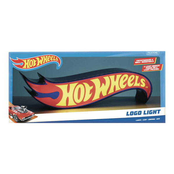 Luz con el logotipo de Hot Wheels