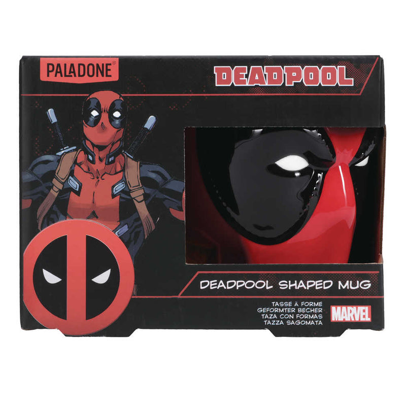 Taza de cerámica con forma de Deadpool