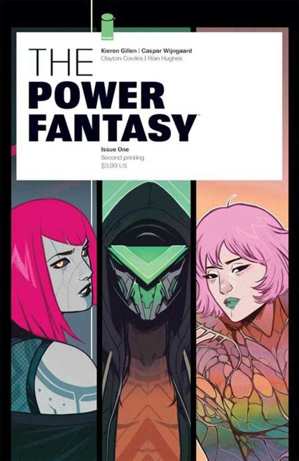 Power Fantasy #1 Segunda impresión Portada B Variante de Caspar Wijngaard