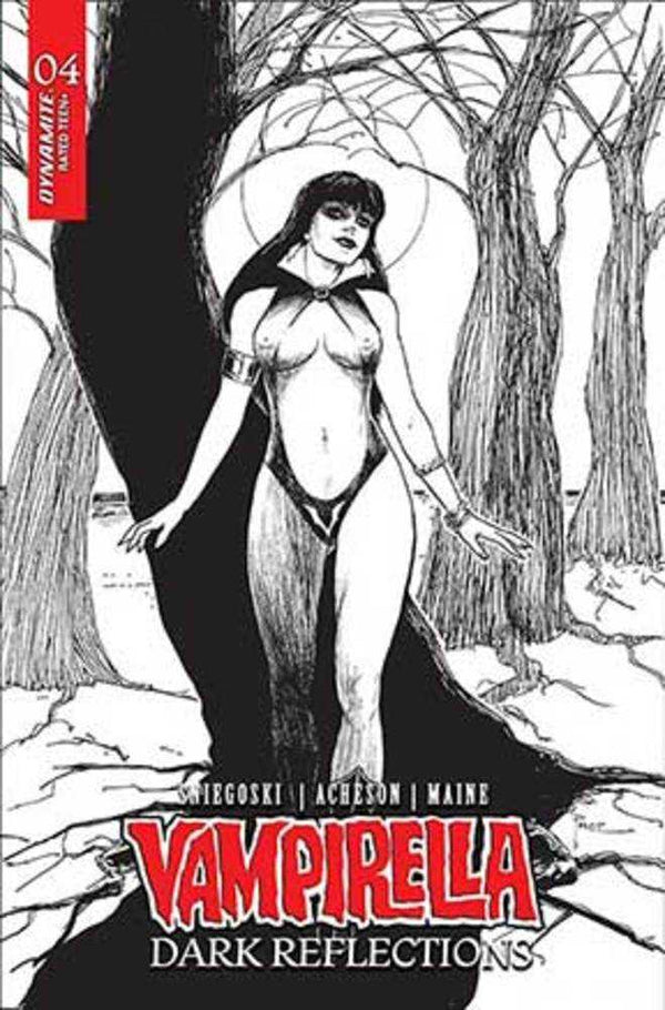 Vampirella Dark Reflections #4 Cover O Foc Pace Line Art