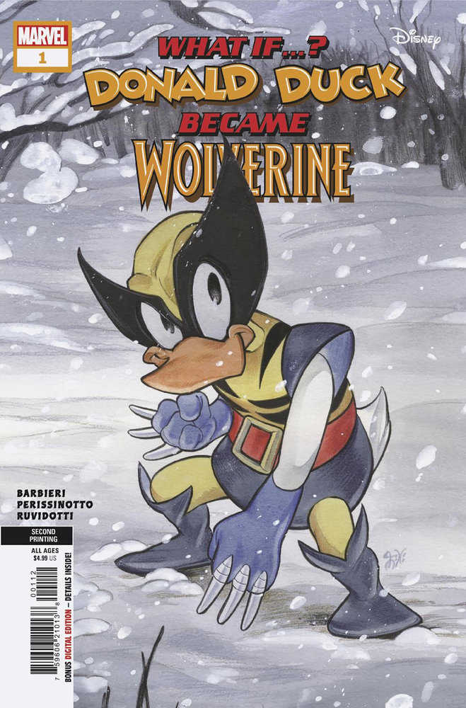 Marvel & Disney: What If...? Donald Duck Became Wolverine