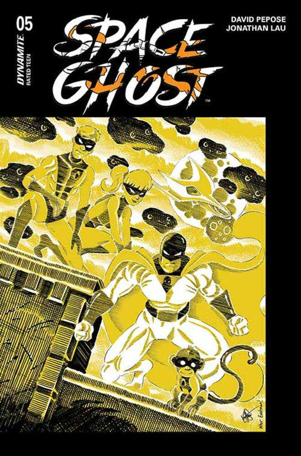 Space Ghost #5 Cover N Foc Haeser Homage