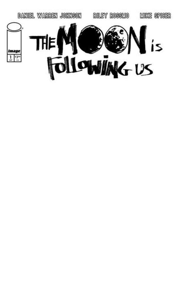 The Moon Is Following Us #1 (Of 10) Cover F Blank Sketch Variant