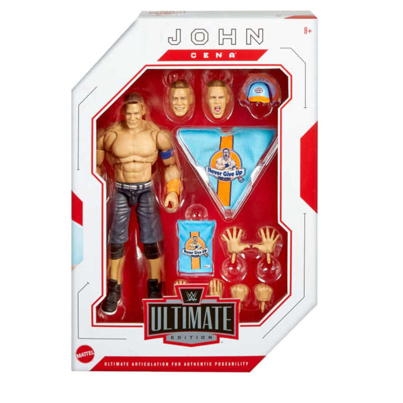 Figura de acción de John Cena de la edición definitiva de la WWE