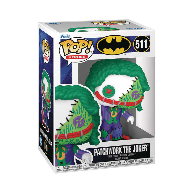 Pop Animation Patchwork Joker Vinyl Figure