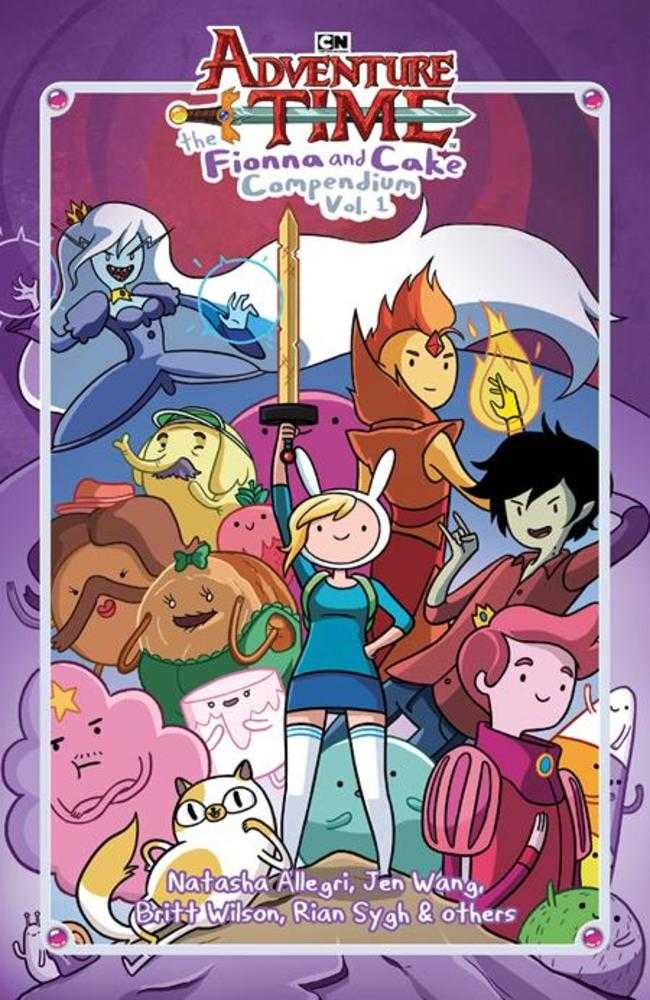 Adventure Time Hardcover Volume 1 The Fionna And Cake Compendium Direct Market Exclusive