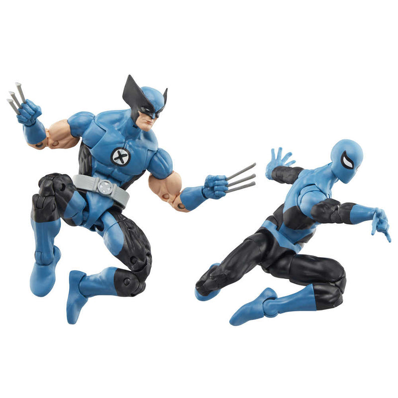 Marvel Legends F4 Wolverine & Spider-Man 6in Action Figure 2pk