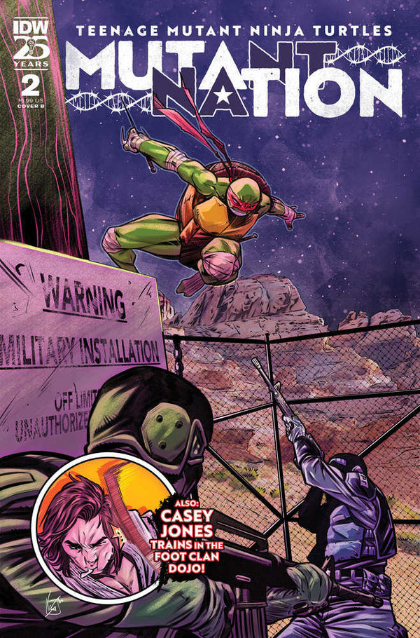 Teenage Mutant Ninja Turtles: Mutant Nation #2 Variant B (Federici)