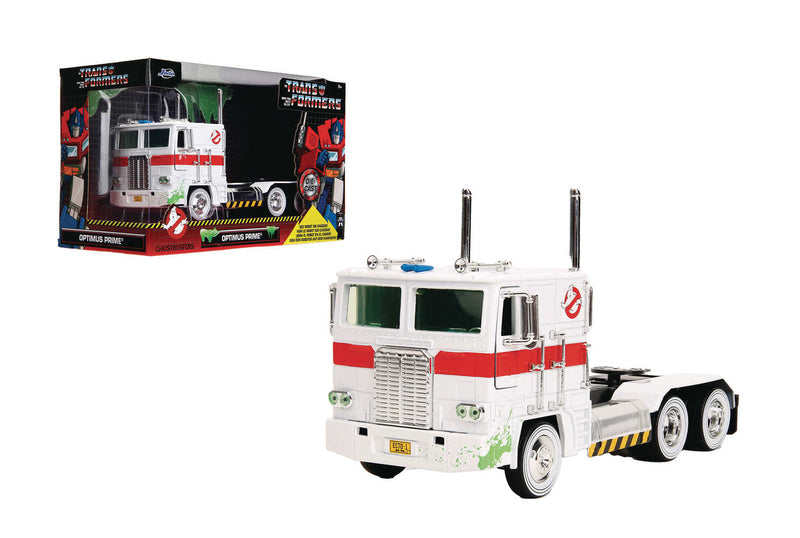 Transformers G1 Optimus Prime Ghostbusters Mashup