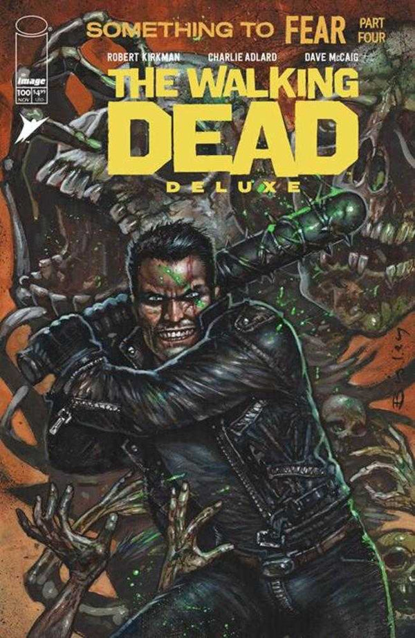 Walking Dead Deluxe #100 Portada H Simon Bisley Variante (para adultos)