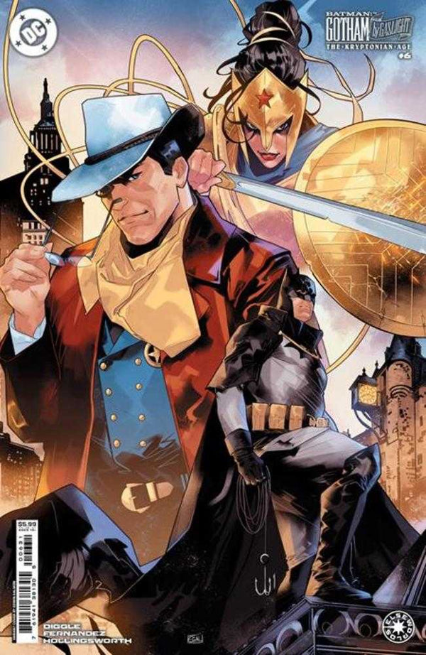 Batman Gotham By Gaslight The Kryptonian Age #6 (Of 6) Cover C Edwin Galmon Card Stock Variant