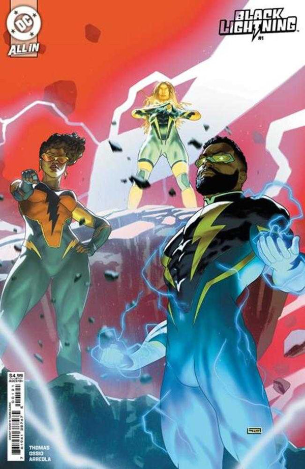 Black Lightning #1 Cover B Taurin Clarke Card Stock Variant