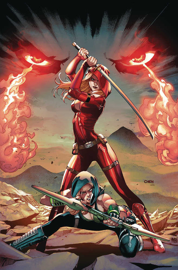 Fairy Tale Team-Up Robyn Hood & Red Agent Cover A Sean Chen