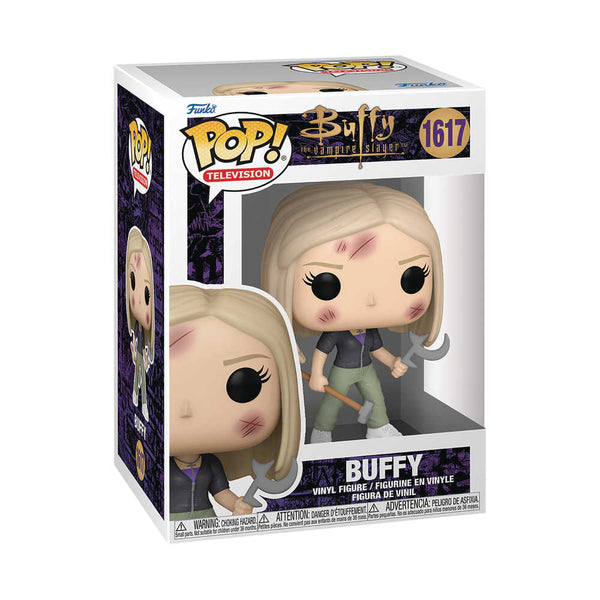 Pop TV Buffy The Vampire Slayer S2 Buffy W/Weapons Vinyl Figure