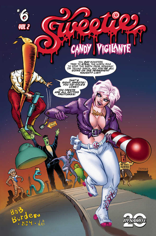 Sweetie Candy Vigilante Volume 2 #6 Cover B Burden (Mature)