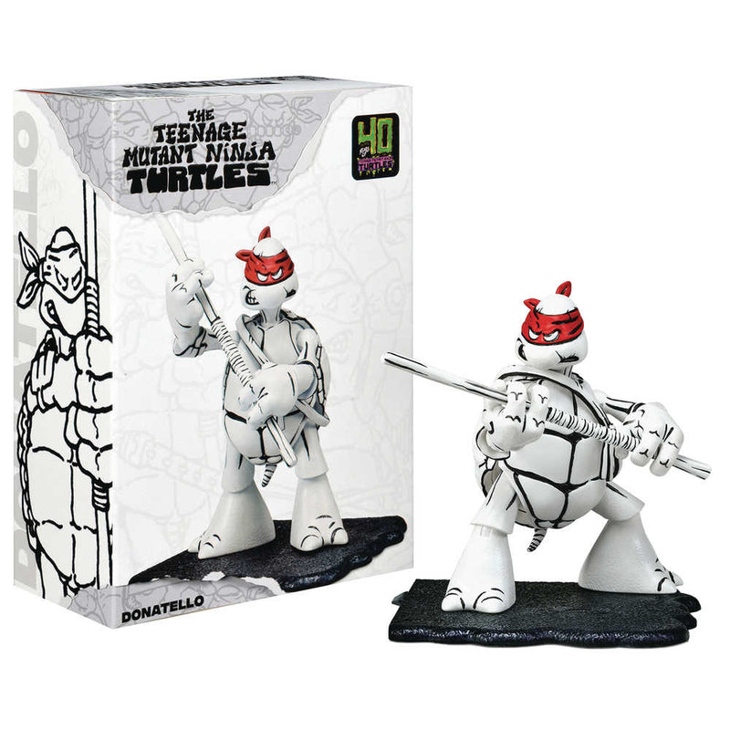 Teenage Mutant Ninja Turtles Black & White Original Sketch Donatello Previews Exclusive Action Figure